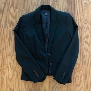 Black Ann Taylor  petite work blazer. Worn only twice.